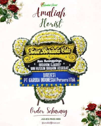 Papan Bunga Duka di Sijambe